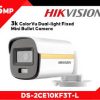 Hikvision DS-2CE10DF3T-LPFS 2MP ColorVu Audio Bullet Camera – Full Color Night Vision CCTV with Mic (Outdoor)