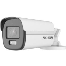 Hikvision DS-2CE12KF0T-LFS 5MP ColorVu Audio Bullet Camera – Full Color Night Vision CCTV with Mic (Outdoor)