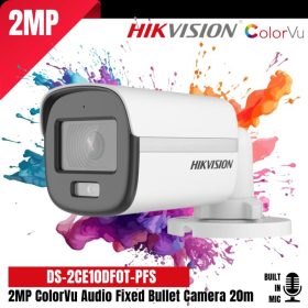 Hikvision DS-2CE10DF0T-PFS 3.6MM