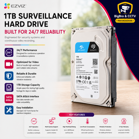500GB 1 Year Warranty