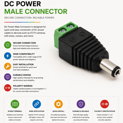 DC Jack Male