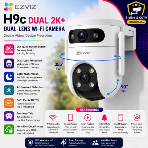 H9C (5MP+5MP) 4G+WIFI