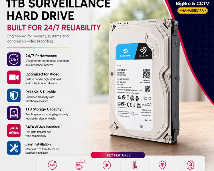500GB 1 Year Warranty