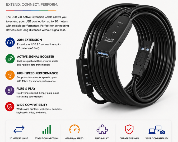 USB Extension Cable